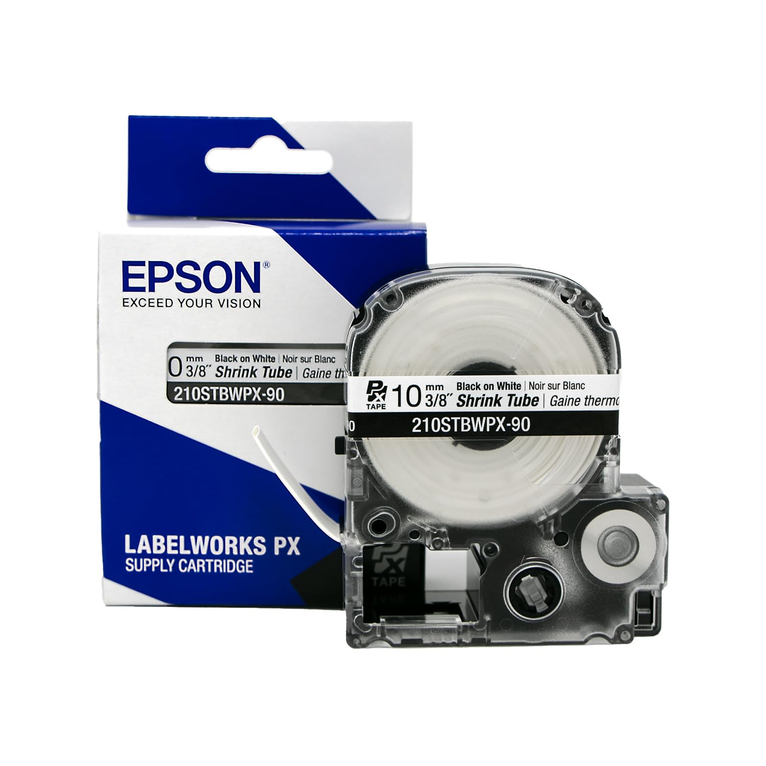 【開封のみ未使用品】EPSONTM-20ⅡBluetoothインタフェイスモデル Amazon.com: Epson LABELWORKS 210STBWPX-90 Tape Cartridge - Black